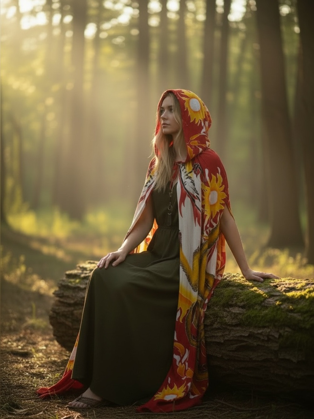 Kahuna Arts Red Dragon Fire Cape